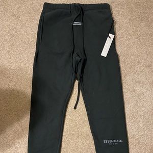 Fear of God Black Sweatpants Size Medium